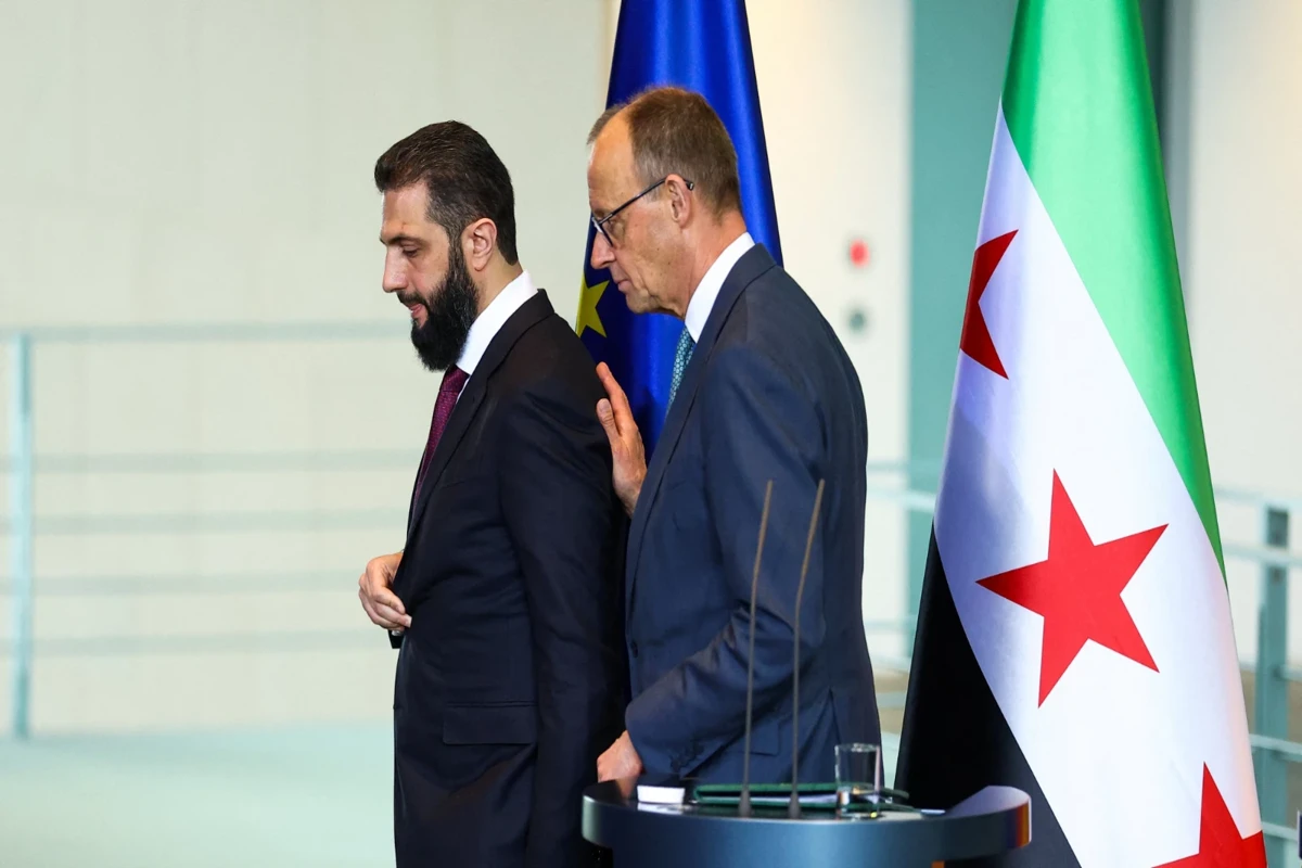 Suriye Cumhurbaşkanı Şara Almanya’da